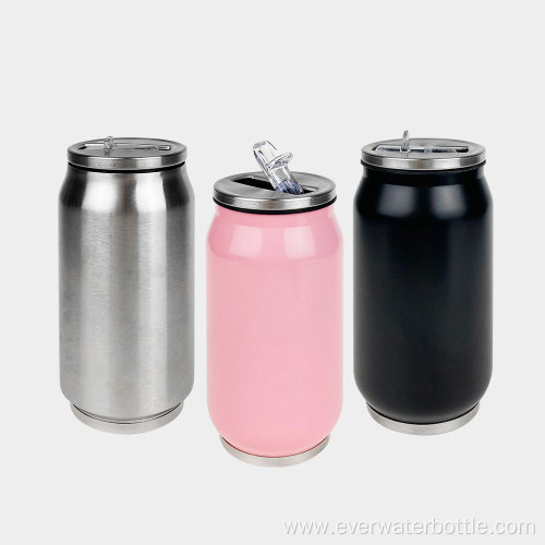 250ml Stainless Steel Solid Color Vacuum Cola Can